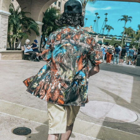 Horse Racing Colorful - Hawaiian Shirt - Owl Ohh - Owl Ohh