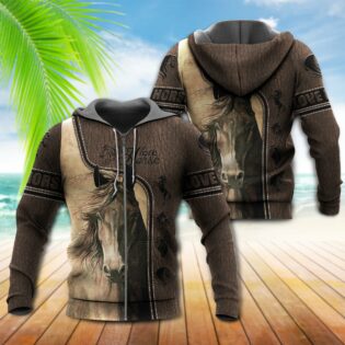 Horse Want To Be A Strong Horse - Hoodie - Owl Ohh - Owl Ohh