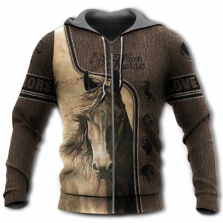 Horse Want To Be A Strong Horse - Hoodie - Owl Ohh - Owl Ohh