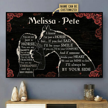 Horse You Are Not Just A Horse Personalized - Horizontal Poster - Owl Ohh - Owl Ohh