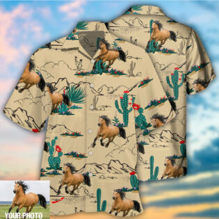Horse Desert Custom Photo - Hawaiian shirt - Owl Ohh - Owl Ohh