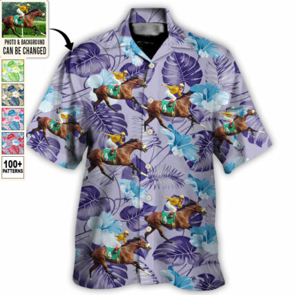 Horse You Want Tropical Style Custom Photo - Hawaiian Shirt - Owl Ohh - Owl Ohh