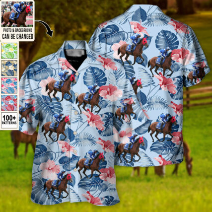 Horse You Want Tropical Style Custom Photo - Hawaiian Shirt - Owl Ohh - Owl Ohh