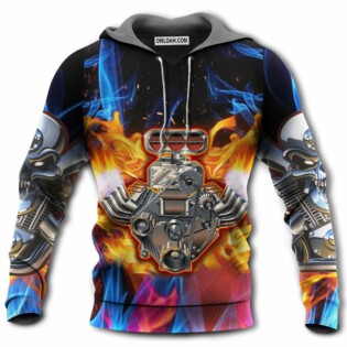 Hot Rod Fire Strong - Hoodie - Owl Ohh - Owl Ohh
