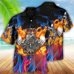 Hot Rod Fire Style - Hawaiian Shirt - Owl Ohh - Owl Ohh