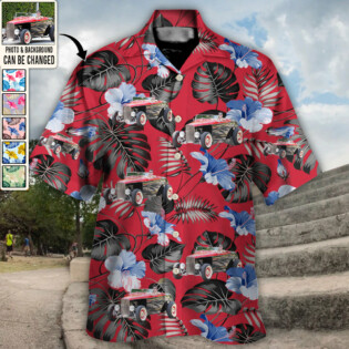 Whatever You Want Tropical Custom Photo - Hawaiian Shirt - Personalized Photo Gifts-Owl Ohh