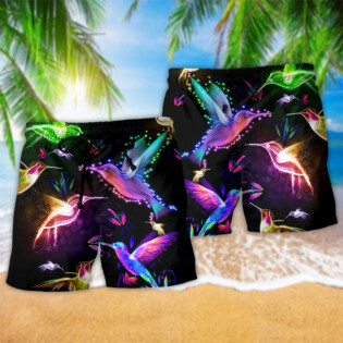 Hummingbird Fly All Night Stunning - Beach Short - Owl Ohh - Owl Ohh