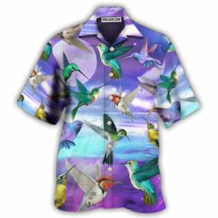 Hummingbird In A Fantasy World - Hawaiian Shirt - Owl Ohh - Owl Ohh