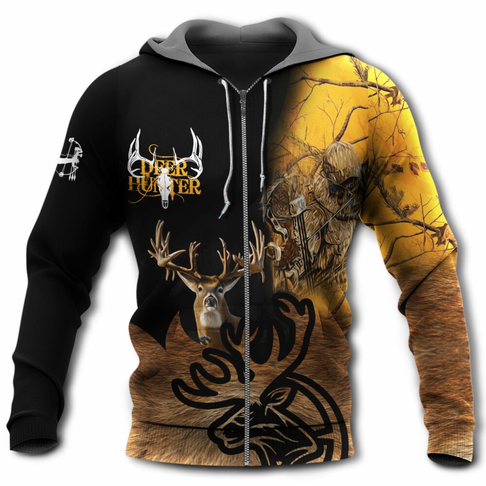 Hunting Bow Hunter Lover - Hoodie - Owl Ohh - Owl Ohh