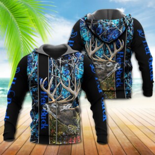 Hunting Buck And Doe Deer Hunting You & Me Got This with Pink and Blue - Hoodie - Owl Ohh - Owl Ohh