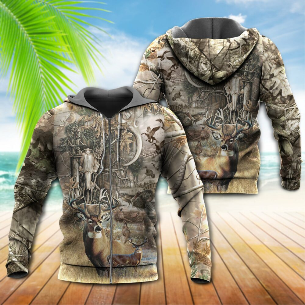 Hunting Deer Amazing Forest - Hoodie - Owl Ohh - Owl Ohh