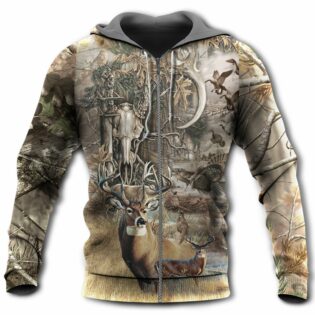 Hunting Deer Amazing Forest - Hoodie - Owl Ohh - Owl Ohh