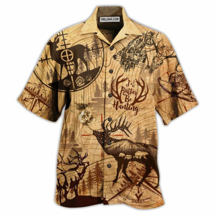 Hunting Deer Vintage Be - Hawaiian Shirt - Owl Ohh - Owl Ohh