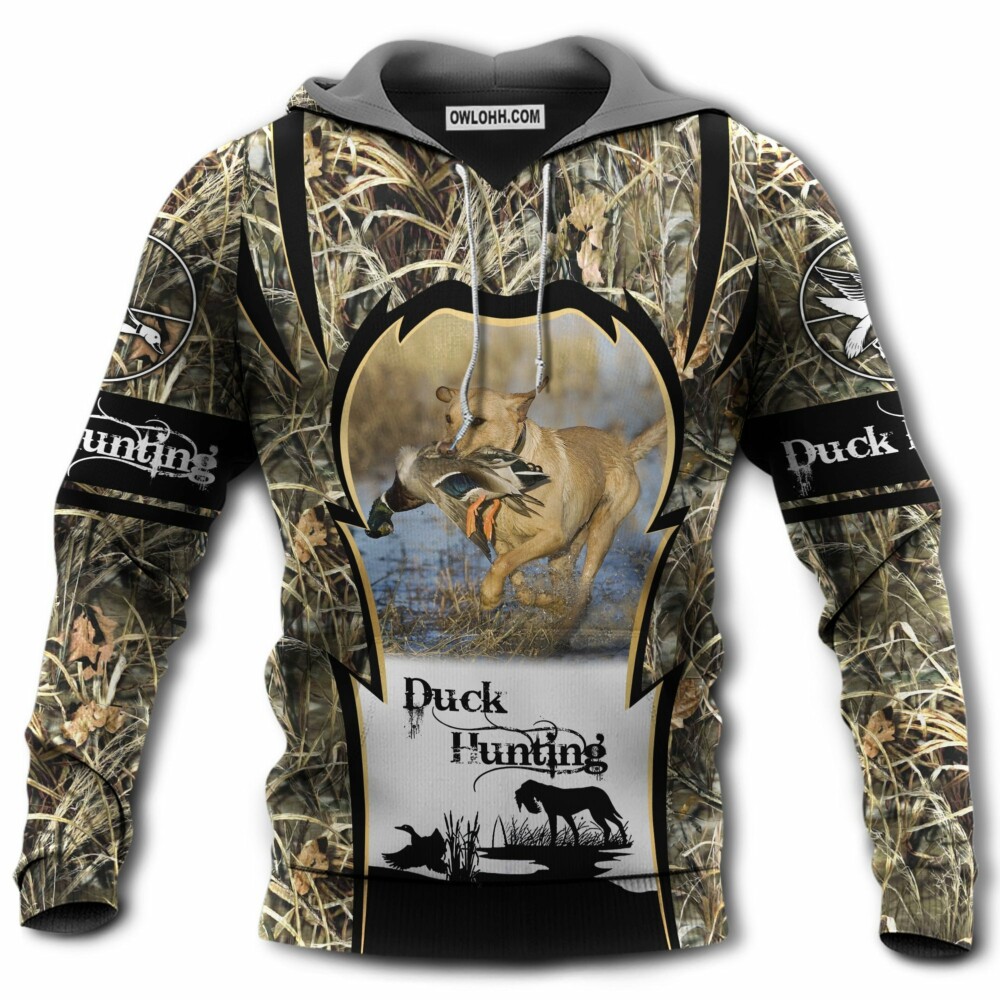 Hunting Duck With My Dog - Hoodie - Owl Ohh - Owl Ohh