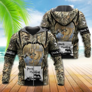 Hunting Duck With My Dog - Hoodie - Owl Ohh - Owl Ohh