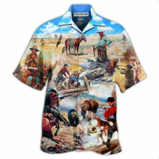 Hunting Life Is Short Call In Late And Go Hunting Cool - Hawaiian Shirt - Owl Ohh - Owl Ohh