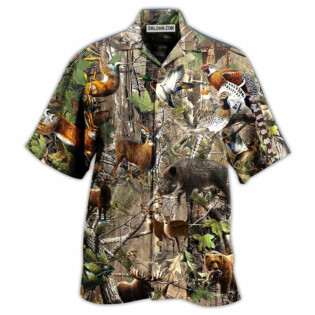 Hunting Lover Animals Cool - Hawaiian Shirt - Owl Ohh - Owl Ohh