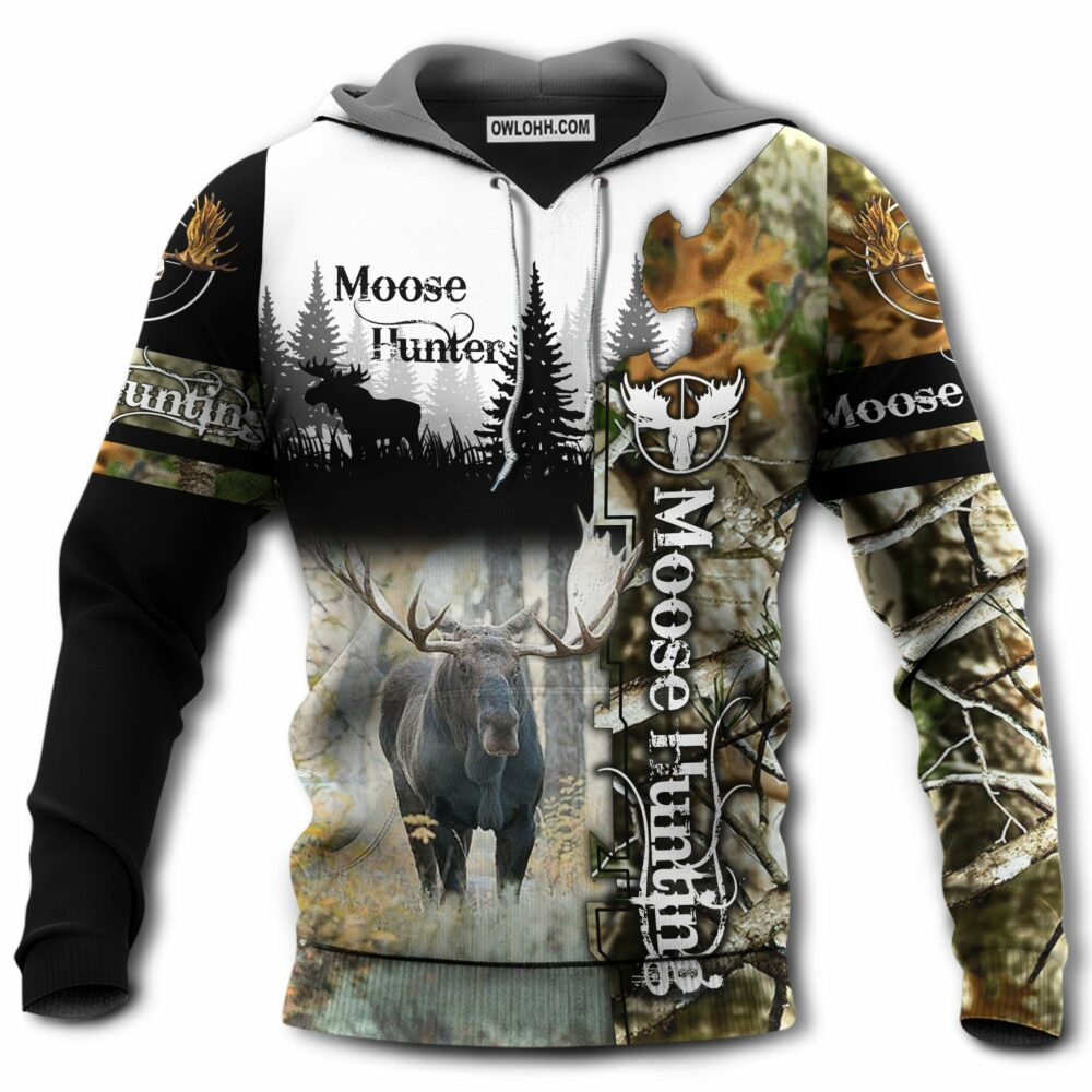 Hunting Moose Legend Unique - Hoodie - Owl Ohh - Owl Ohh