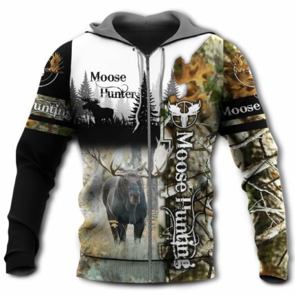 Hunting Moose Legend Unique - Hoodie - Owl Ohh - Owl Ohh