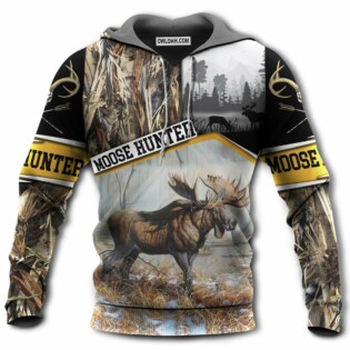 Hunting Moose So Amazing - Hoodie - Owl Ohh - Owl Ohh