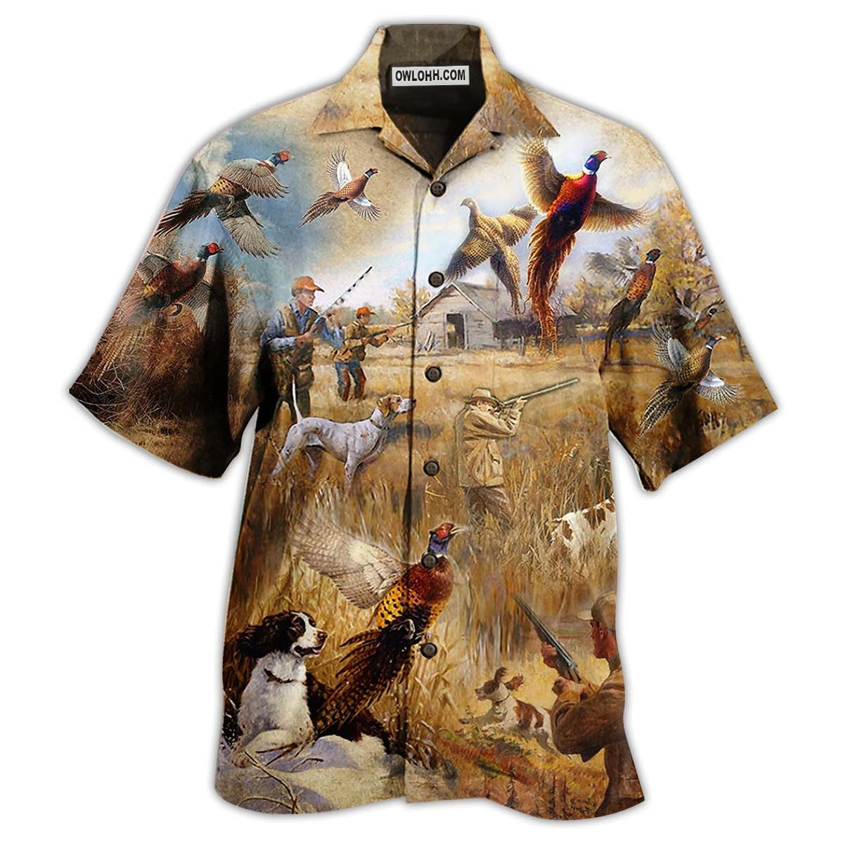 Hunting Pheasant Hunting I'm So Excited - Hawaiian Shirt - Owl Ohh - Owl Ohh