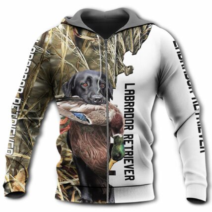 Hunting With Labrador Retriever - Hoodie - Owl Ohh - Owl Ohh