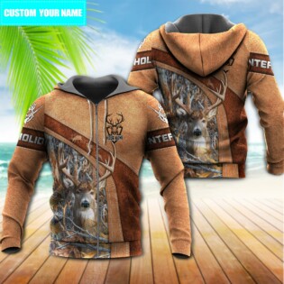 Hunting Deer Amazing With Brown Style Personalized - Hoodie - Owl Ohh - Owl Ohh