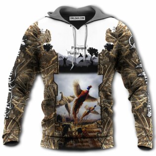 Hunting Pheasant Amazing Near The Lake - Hoodie - Owl Ohh - Owl Ohh