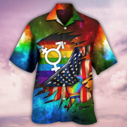 LGBT I Am Brave I Am Bruised Cool - Hawaiian Shirt - Owl Ohh - Owl Ohh