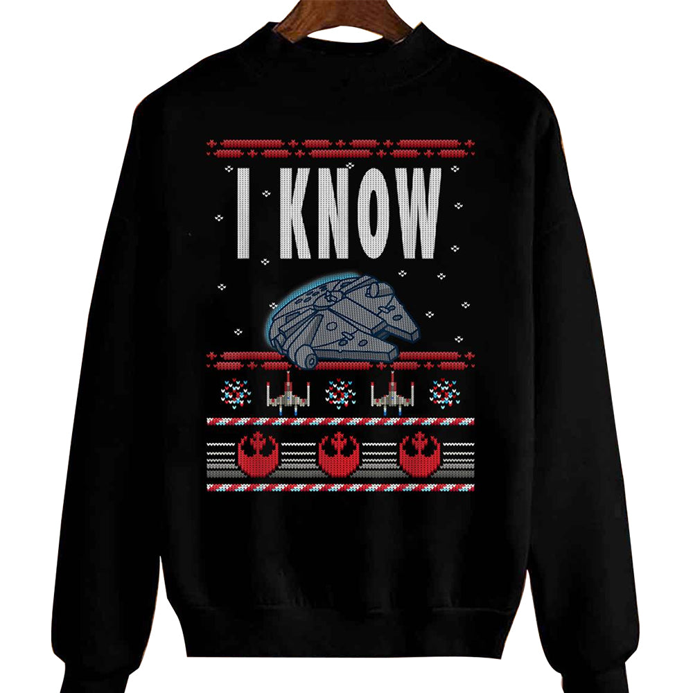 Christmas Star Wars I Know - Sweater - Ugly Christmas Sweaters