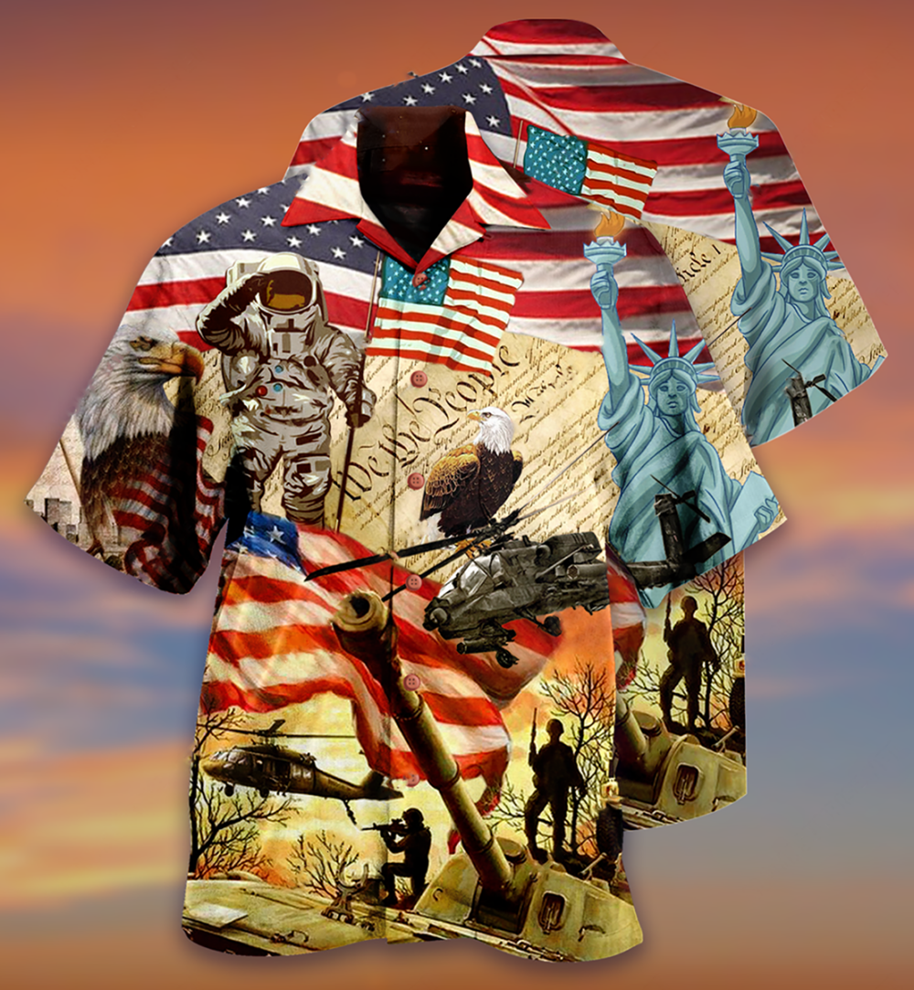America Independence Day We The People - Hawaiian Shirt - Owl Ohh - Owl Ohh