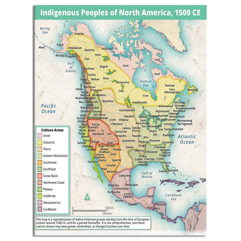 North America Indigenous People - Vertical Poster - Owl Ohh - Owl Ohh