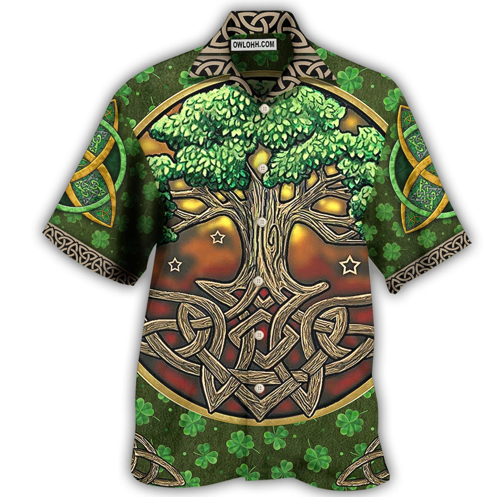 Irish Green Love Life Style - Hawaiian Shirt - Owl Ohh - Owl Ohh