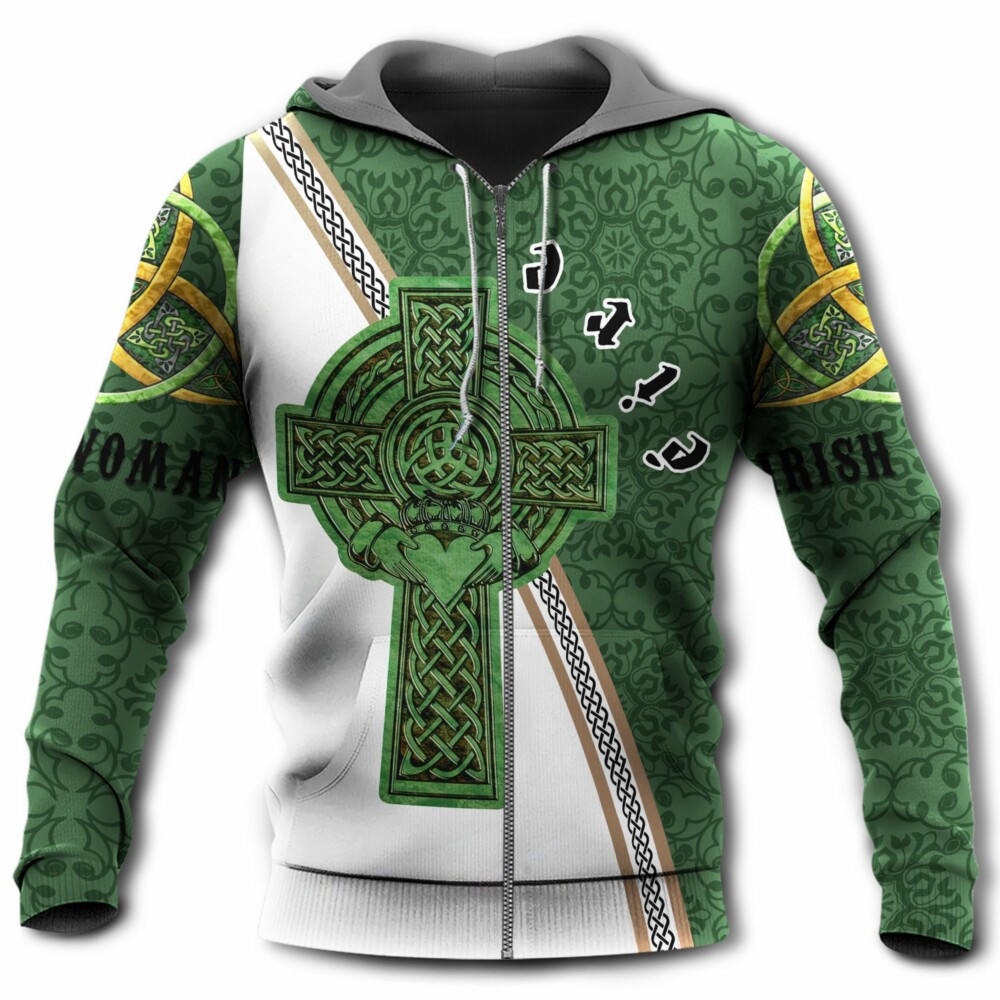 Irish Green Lucky Life - Hoodie - Owl Ohh - Owl Ohh