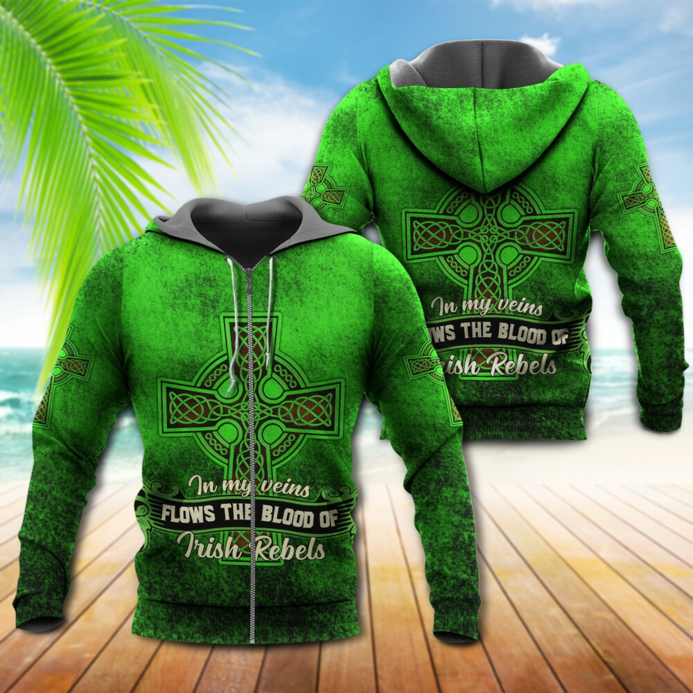 Irish In My Veins - Hoodie - Owl Ohh - Owl Ohh