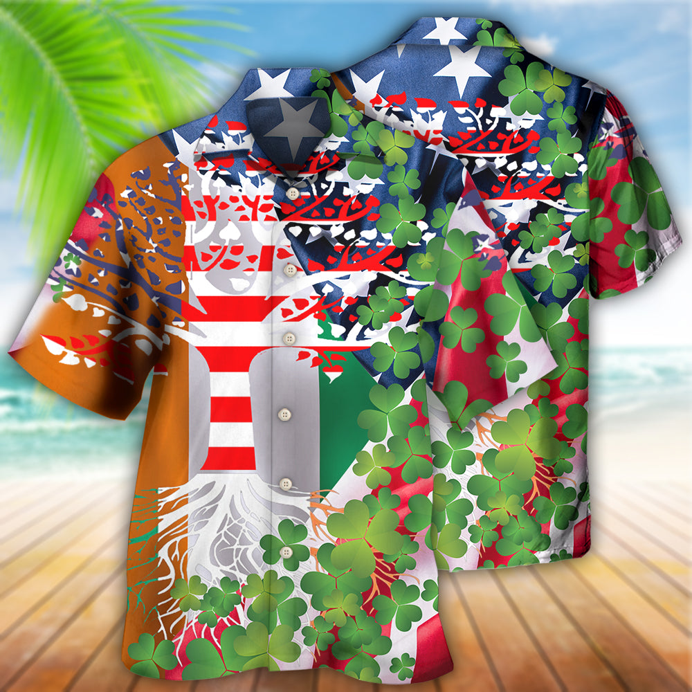 Irish Independence Day America - Hawaiian Shirt - Owl Ohh - Owl Ohh