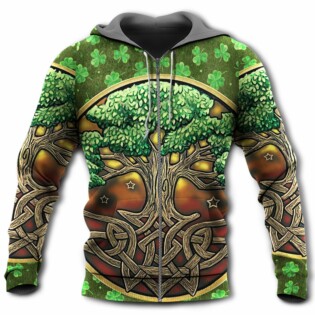 Irish Love Life Style With Tree - Hoodie - Owl Ohh - Owl Ohh