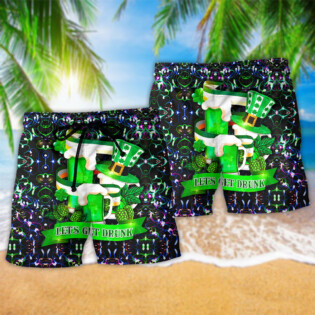 Irish Wishing You A Luck Day Green - Beach Short - Owl Ohh - Owl Ohh