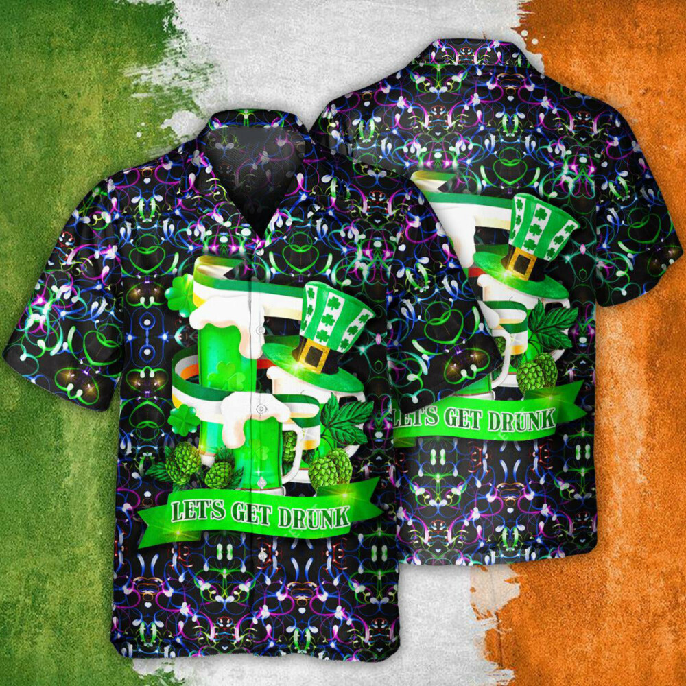 Irish Wishing You A Luck Day - Hawaiian Shirt - Owl Ohh - Owl Ohh