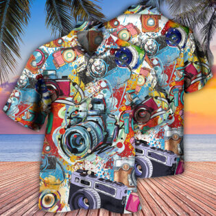 Camera It's A World Of Cameras - Hawaiian Shirt - Owl Ohh - Owl Ohh