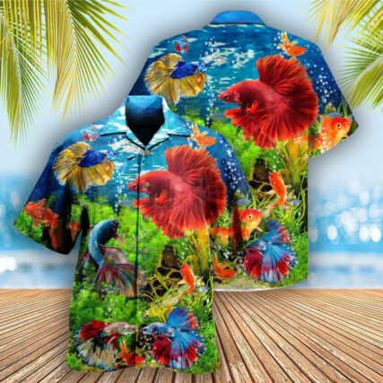 Fish It's Not Just A Hobby It Is My Treasure Aquarium Fresh - Hawaiian Shirt - Owl Ohh - Owl Ohh