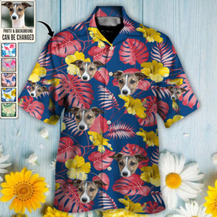 Dog Lucky You Want Tropical Custom Photo - Hawaiian Shirt - Personalized Photo Gifts-Owl Ohh