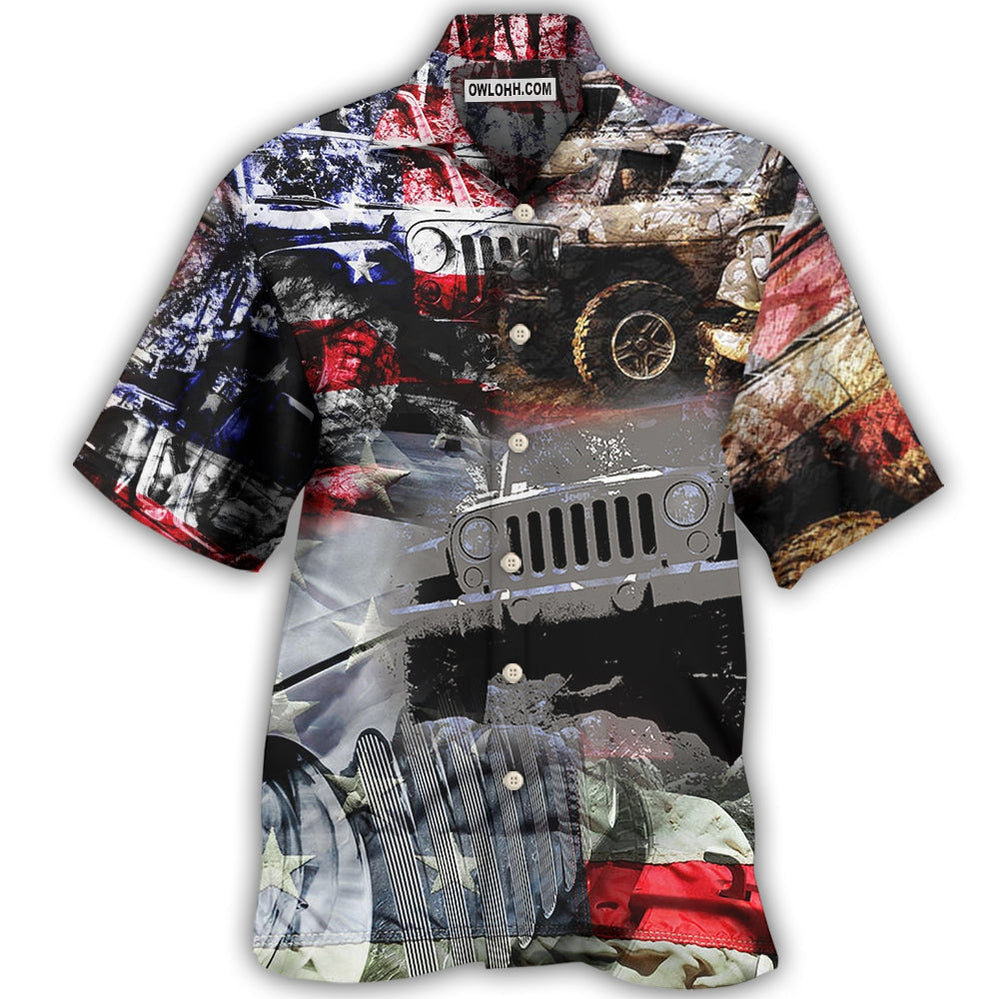 Jeep Independence Day - Hawaiian Shirt - Owl Ohh - Owl Ohh
