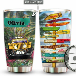 Jeep You Always Happy Personalized - Tumbler - Owl Ohh - Owl Ohh
