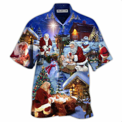 Christmas Jesus Is The Best Gift Ever - Hawaiian Shirt - Owl Ohh - Owl Ohh