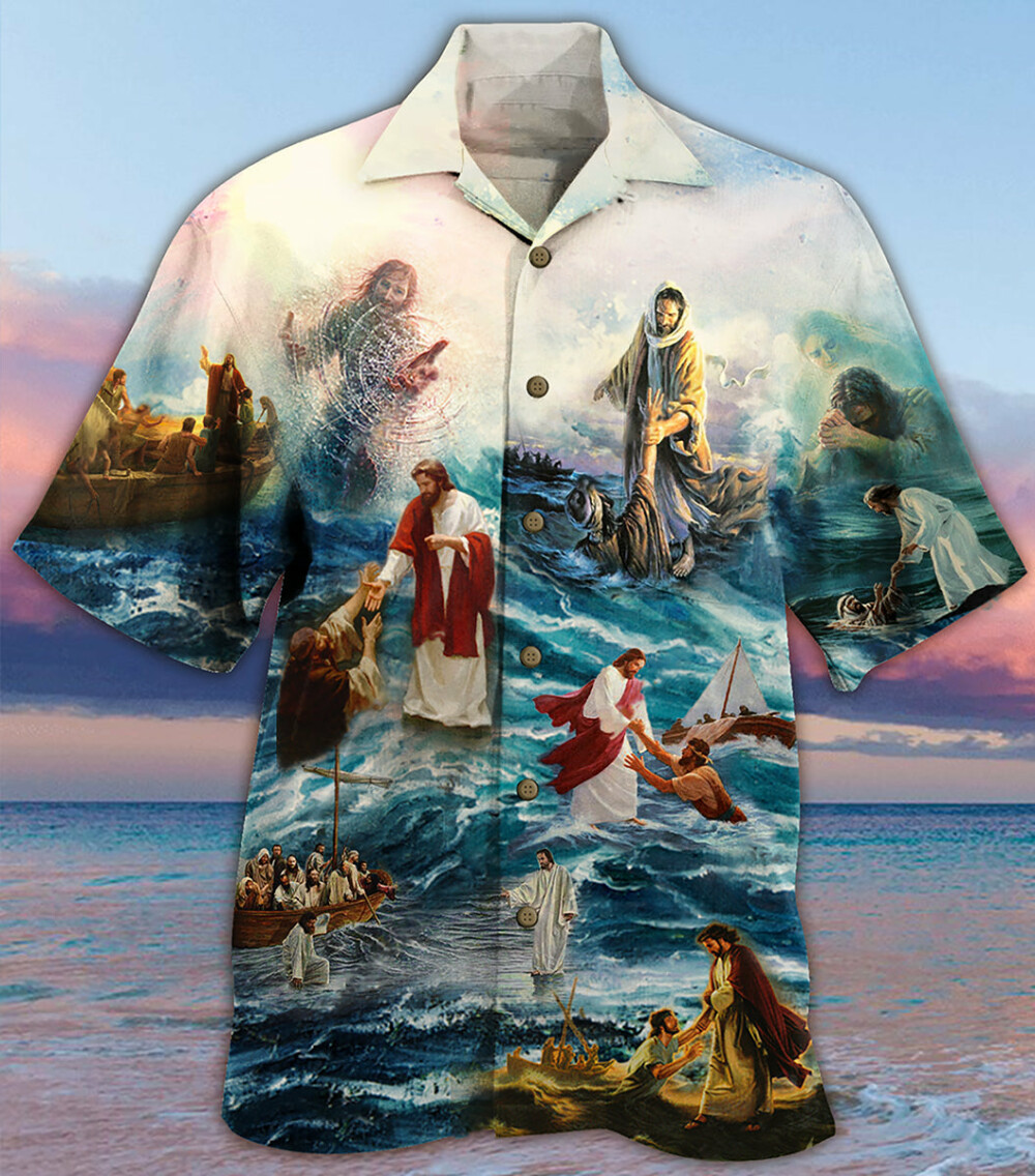Jesus Saved My Life - Hawaiian Shirt - Owl Ohh - Owl Ohh