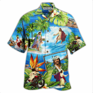 Jesus Stay Cool - Hawaiian Shirt - Owl Ohh - Owl Ohh