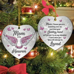 Jewelry Daughter Heart For Mom In Heaven - Heart Ornament - Owl Ohh - Owl Ohh