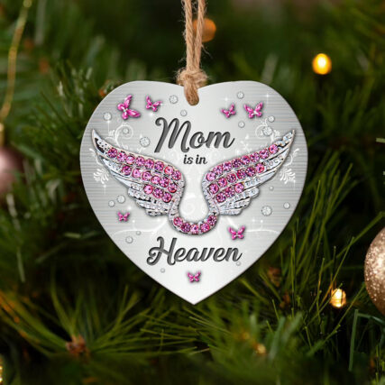 Jewelry Daughter Heart For Mom In Heaven - Heart Ornament - Owl Ohh - Owl Ohh