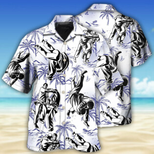 Judo Make Me Strong Tropical Style - Hawaiian Shirt - Owl Ohh - Owl Ohh